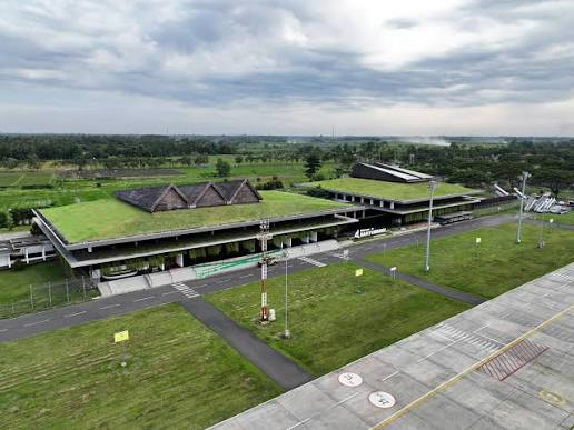 Tampak udara Bandara Banyuwangi